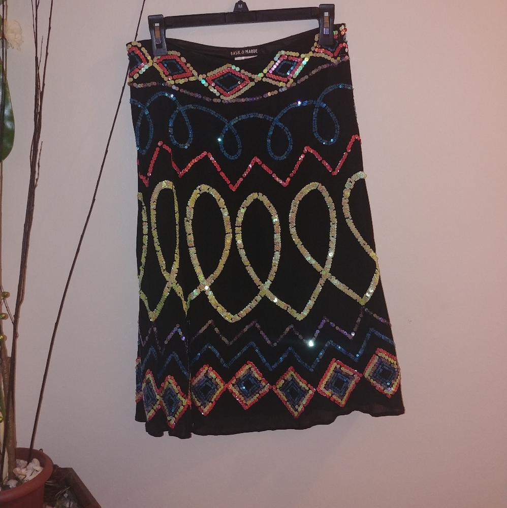 Sequin Muti Color Skirt